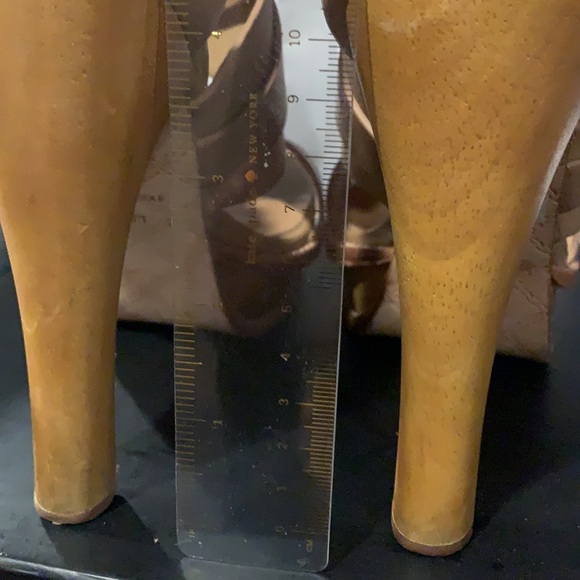 😍Gorgeous L.A.M.B Anika platform Heels Sandals - Picture 9 of 12